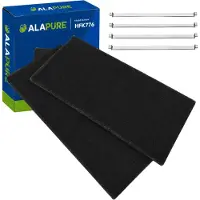 Alapure Kohlefilter passend für Valberg 74X5766 / AK505AE1 (2Stk)