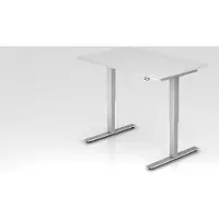Hjh OFFICE PRO XMST 12 S - Weiß 120 x 80 elektrisch höhenverstellbar
