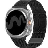 IMoshion Mailändische Magnetarmband für Samsung Galaxy Watch Ultra 2 (2026) / Ultra (2024/2025) - Schwarz