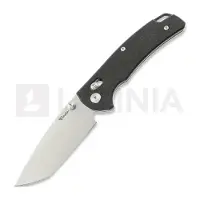 Reate Horizon X Tanto Taschenmesser, Black Glass FatCarbon, Stonewash
