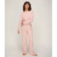 Hunkemoller Pyjamaset Baumwolljersey Rosa