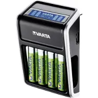 Varta -57677, Nickel-Metallhydrid (NiMH), Umgekehrte Polarität, Kurzschluß, 9v, AA, AAA, 4 Stück(e), Akkus/Batterien enthalten