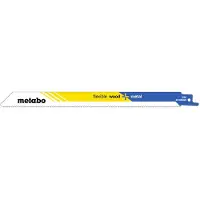 Metabo Säbelsägeblätter flexible wood + metal 225 mm BiM / 10-14 TPI - 625494000