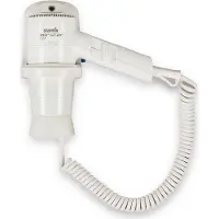 Starmix Hand-Haartrockner HFTW 12 inkl. Wandhalter weiss