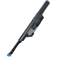 Medion Handstaubsauger (Akku, kabellos, BLDC-Motor, Mini Staubsauger für Auto, HEPA-13 Filter, Filterung von Staub und Allergenen, Starke 20 kPA Saugleistung, Ladestation, MD12057) grau