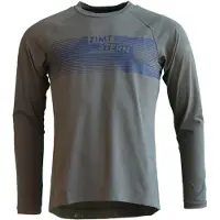 Zimtstern - Spunz Shirt L/S - Radtrikot Gr S grau
