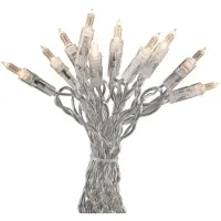 Konstsmide - LED Minilichterkette, 35 warm weiße Dioden, 230V, Innen, transparentes Kabel ; 6302-103
