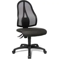 Topstar Bürostuhl Open Point P, OP100 G22 Stoff anthrazit, Gestell schwarz
