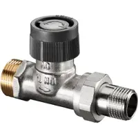 Oventrop Thermostatventil Baureihe A DN 15, G 3/4 AGxR 1/2 AG, DG, MS vern.