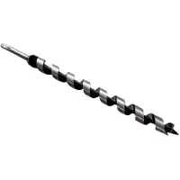 Westfalia Schlangenbohrer 28 mm Ø 460 mm Länge selbstziehende Spitze hochwertiger Stahl saubere Löcher kraftsparend langlebig für Rohre und Abflüsse