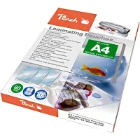 Peach Laminierfolien A4 80mic glänzend PP580-02 100Stück