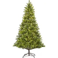 Black Box Trees Trees Nagoya Künstlicher Weihnachtsbaum mit warmweißen LED-Lichtern - H240 x Ø138 cm - Grün