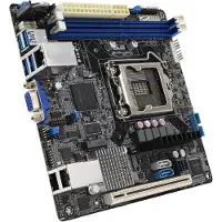 Asus P12R-I/ASMB10, Intel, LGA 1200 (Socket H5), Intel Pentium, Intel Xeon E, DDR4-SDRAM, 64 GB, DIMM