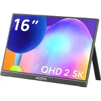 Arzopa Z1RC 16, 40,6 cm (16"), 2560 x 1600 Pixel, 2.5K, Schwarz