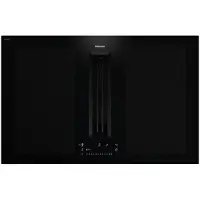 Miele KMDA 7676-1 FL BlackPerfection, Schwarz, Integriert, 80 cm, Zonenloses Induktionskochfeld, Glaskeramik, 4 Zone(n)