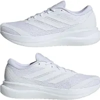 Adidas Laufschuh PERFORMANCE "RUNFALCON 6 CLOUDFOAM", Herren, Gr. 42,5, cloud weiß, ftwr weiß, core schwarz, Synthetik, Textil, Schuhe Laufschuh, Topseller