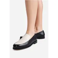 Bronx Noa-quinn Low Shoe Black/off White Größe: 37 | Loafer Outlet | Damen | Weiß