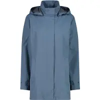 CMP Damen Jacke lang grau/blau 40