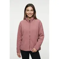 CMP Fleecejacke "WOMAN JACKET", Damen, Gr. 40, rosa (old rosa), Fleece, Obermaterial: 100% Polyester, Jacken Fleecejacke, Oversize-Schnitt
