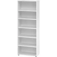 Hjh OFFICE PRO BETA 9 | Regal | 6 OH | 80 cm - Weiß
