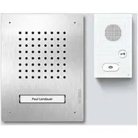 Siedle&Söhne SIEDLE & SÖHNE Siedle Audio-Set SET CLAB 850-1 E/W Siedle Classic Edelstahl/Weiß