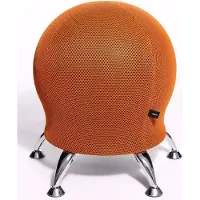 Topstar SITNESS 5 - Arbeitsstuhl Arbeitshocker Orange Stoff