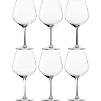 Schott zwiesel SCHOTT 8003.20011, Rotweinglas, Tulpenglas, Glas, Transparent, Burgunderwein, VIÑA