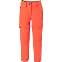 Vaude - Kid's Zip Off Pants Slim Fit - Zip-Off-Hose Gr 146/152 rot