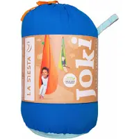 LA SIESTA Joki, Hängemattenschaukel, Ohne Standfuß, Drinnen, Blau, 80 kg, 1500 mm