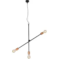 Nowodvorski Lighting Hängelampe EPO 3 – Schwarz