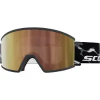 SCOTT - Photochromatische Skibrille - Ambit Light Sensitive Granite Black/White AMP LS Cinnamon Chrome S1-3 - Grau