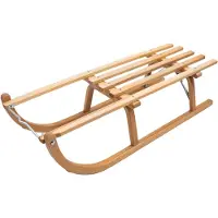 KHW Ress Schlitten Holzrodel Davos, 90 cm