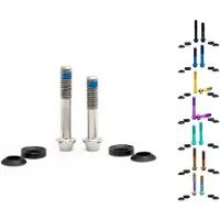 OAK Titanschrauben-Set M6x30/M6x35 (2 Stück) für Plasmadapt Bremsadapter – roh