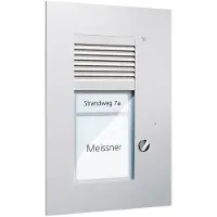 TCSS PUK01/1-EN PUK :BUS Audio Außenstation 1T 1Sp UP silber PUK011EN