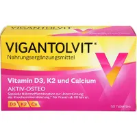 WICK Pharma - Zweigniederlassung der Procter & Gamble GmbH VIGANTOLVIT Vitamin D3, K2 und Kalzium 60 St