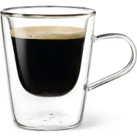 Luigi Bormioli Espressotasse Thermic Glass Drink 120 ml (2-teilig)