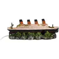 Europet Aquariumdekoration Dekor die Titanic, 39x11x14cm