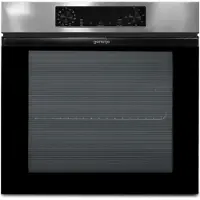 Gorenje Backofen-Set "Pacific Backofen-Set Basic 2021", Energieeffizienz: A, silber (edelstahlfarben), Herdsets, Pizzafunktion mit 300 C – perfekt für Pizza, Focaccia und mehr, Backofen-Set