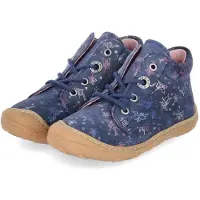 Pepino by Ricosta Mädchen Schnürschuhe DOTS Blau Rauleder Größe: 25