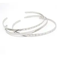 Ailoria Armreif Set "Armreif (3er Set) ÉMOTION", silber, Armbänder, Damen, Edelstahl, Armreif Set
