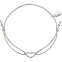 Ailoria Armband "Armband beige/silber LÉA", silber, Armbänder, Kinder, Silber 925 (Sterlingsilber), Armband