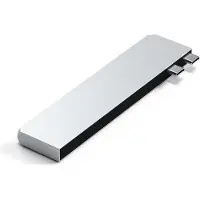 Satechi ST-HUCPHSD, Andocken, USB 3.2 Gen 2 (3.1 Gen 2) Type-C, 100 W, 1.4/2.3, Schwarz, Midnight