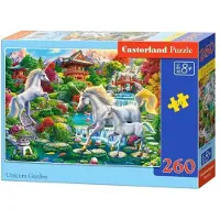 Castorland Puzzle mit 260 Teilen „Unicorn Garden“ von 27590
