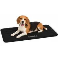 Flamingo hundebett - katzenbett orthopädisch Dreambay schwarz - Komfortables Me