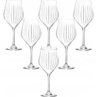 RCR Timeless Kristallweingläser 6 Stück 650 ml