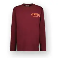 Vingino T-shirt Icon-logo-LS Junge Braun 164