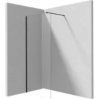 Deante Prizma Walk In Duschwand Nero 90 cm KTJ_N39P