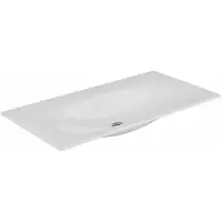 Keuco Edition 11 Keramik-Waschtisch 1055 x 538 mm für 1-Loch-Armaturen - weiß - 31150311001