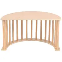 HOME DELUXE Kinderwippe NALAN – Holzfarben, Pappel-Sperrholz (113 x 15 x 56 cm) | Multifunktionale Spielwippe