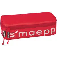 Brunnen 104924023 Schlampermäppchen s'maepp XL red, 22,0 x 6,0 cm